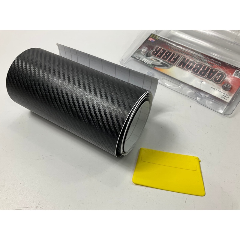 Trimbrite T1850 Carbon Fiber Adhesive Film, 6'' X 6 Feet Roll