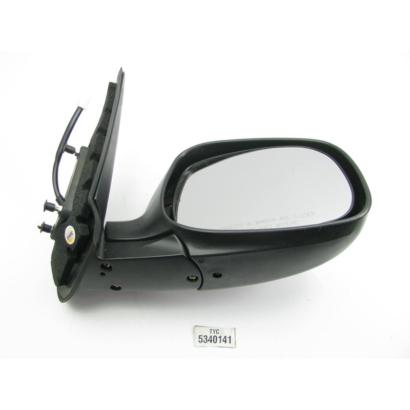 TYC 5340141 Power Right Side View Heated Mirror BLACK For 2004-2006 Tundra