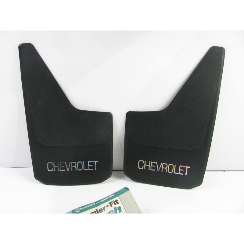 Universal Chevrolet Logo  Front Or Rear Powerflow 4319 Splash Guards / Mud Flaps