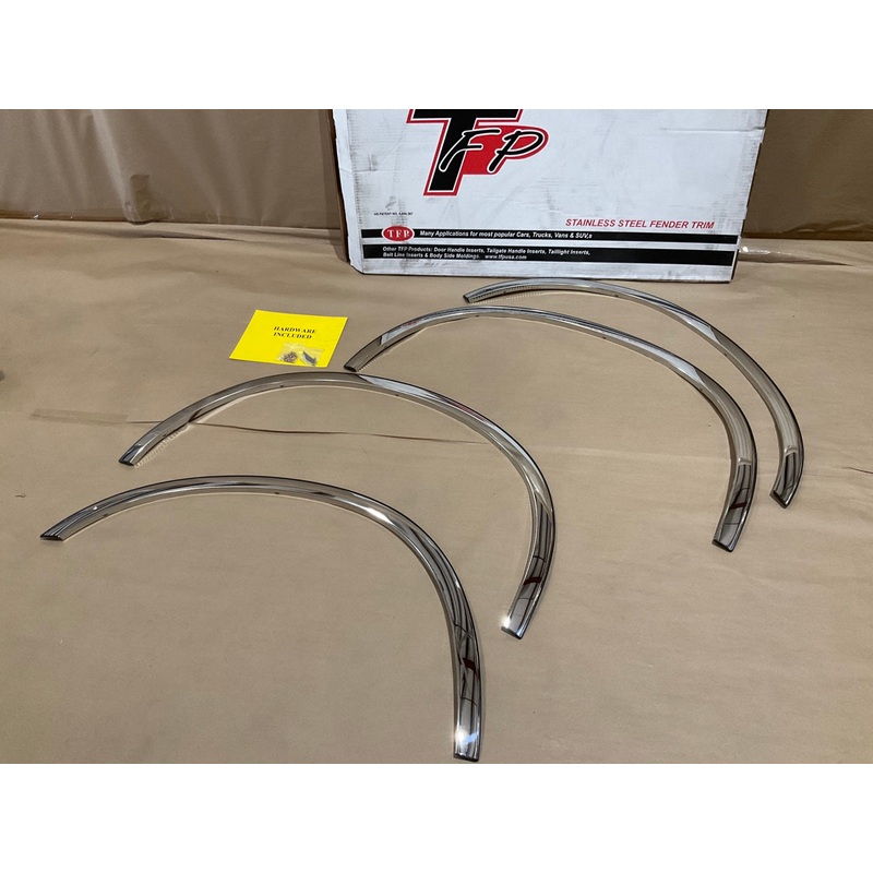 TFP 3135 Stainless Steel Fender Trim Set For 11-16 Ford F-250 F-350 Super Duty