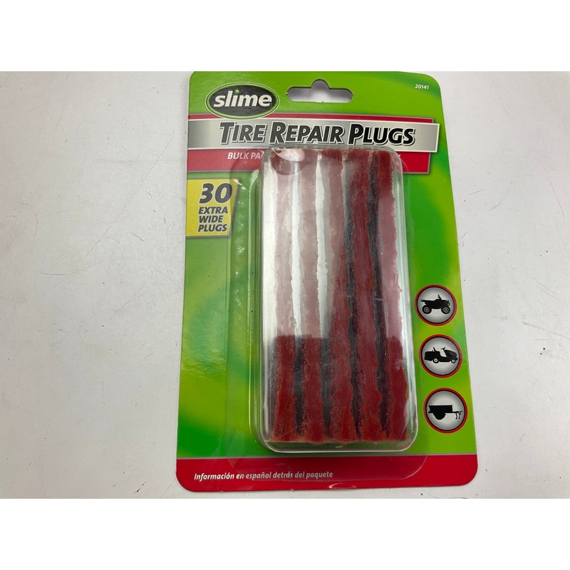 Slime 20141 Wide Tire Repair Plugs Strings, 30 PC