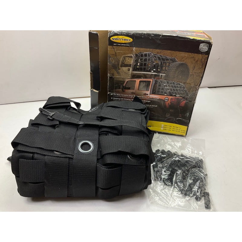 Smittybilt 571135 Cargo Restraint Hold Net System For 2007-17 Wrangler JK 2-DOOR