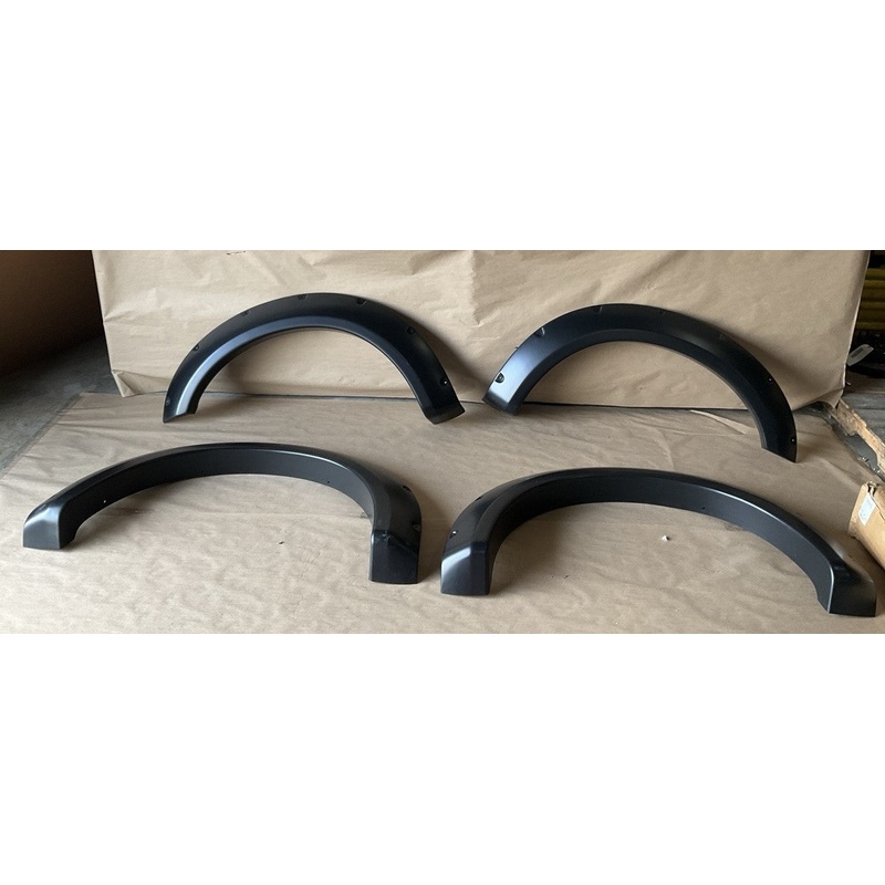 Stampede 8439-2 Ruff Riderz Black Fender Flares (FRONT & REAR) 17-20 Super Duty