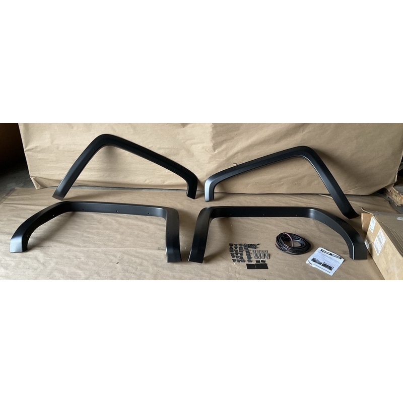 Stampede 8626-5 Original Riderz Fender Flares, Matte Black, Front & Rear