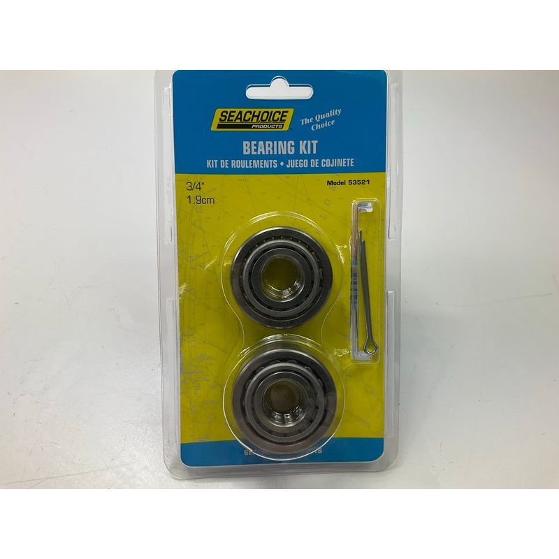 SEACHOICE Marine Products #53521 3/4'' Axle Boat Trailer Wheel Bearing Kit