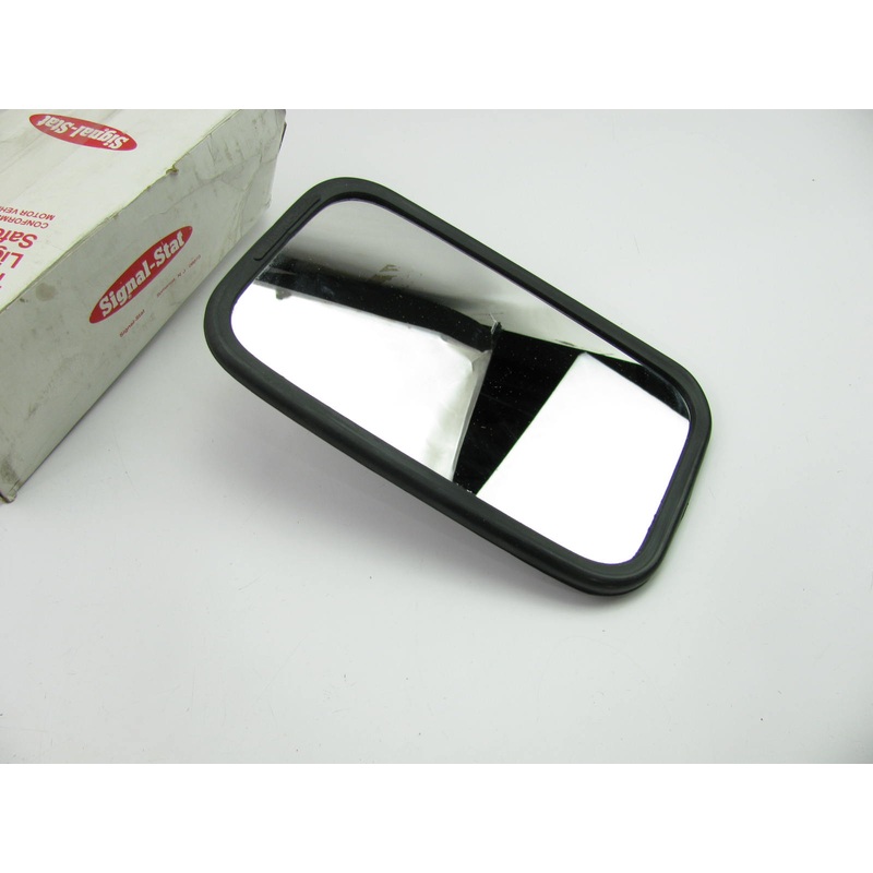 Signal-stat 7040 Replacement Mirror Head 5-1/2''x9'', Aluminum 1/4''-20 Female Ball