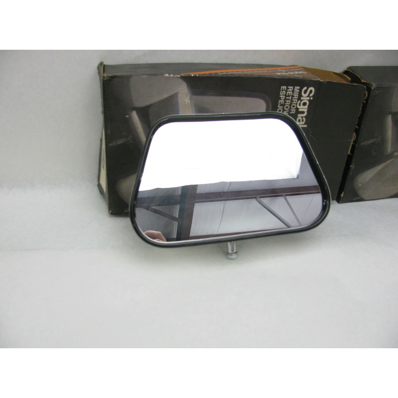 Signal-stat 7064 6.25'' X 9.5'' Paintable White Plastic Replacement Mirror Head