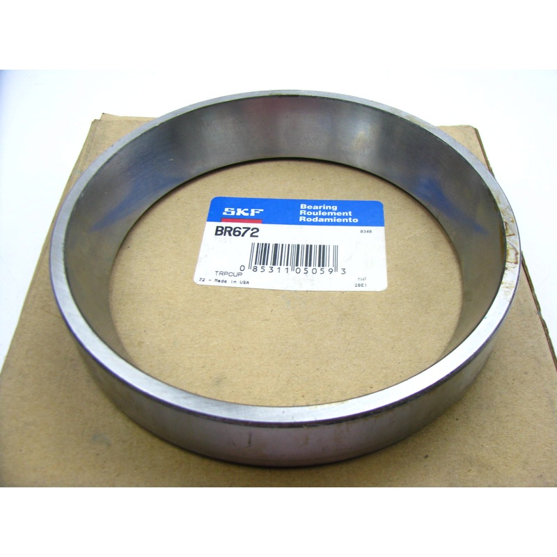 SKF BR672 Wheel Bearing Race Cup - 6.625'' OD X 1.625'' Wide X 0.13'' Radius