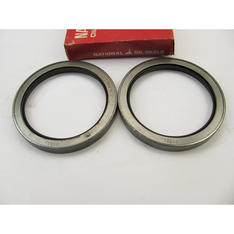 (2) National 55091 Wheel Seals -  6.006'' OD X 4.875'' ID Replaces SKF 48690