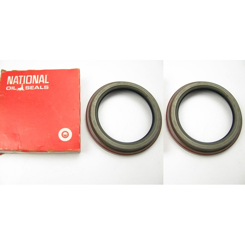 (2) National 6638S Front Wheel Seals - 4.84'' OD X 3.625'' ID X 0.875'' W - PAIR