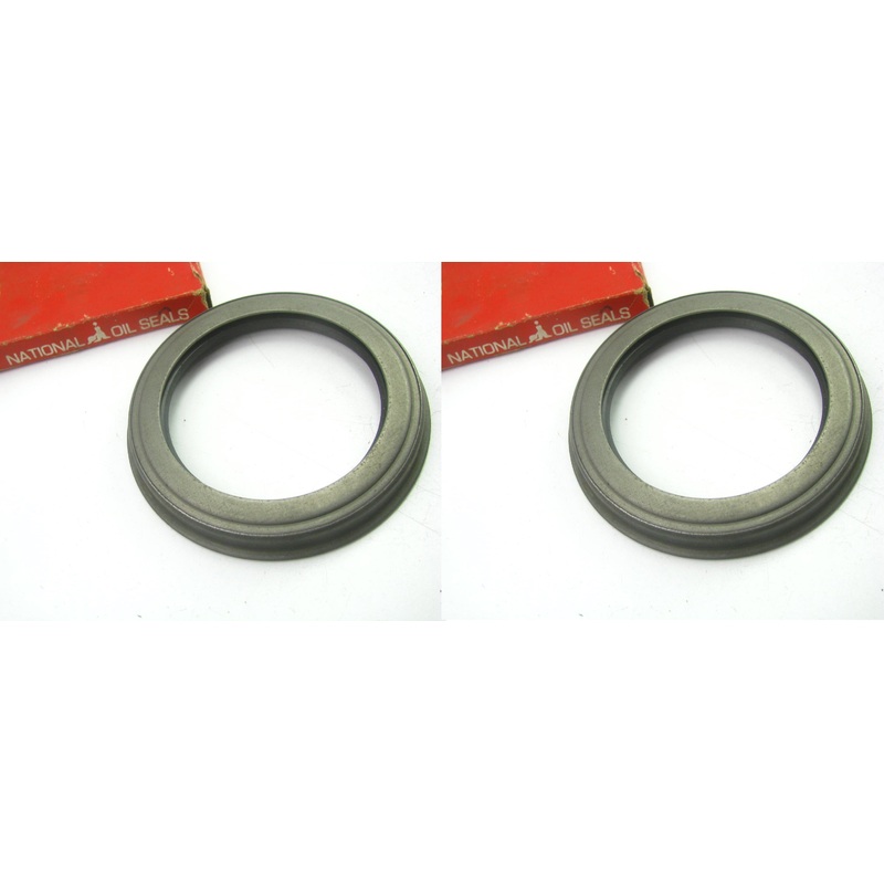 (2) National 6864S Rear Outer Wheel Seals - 5.506'' OD X 4.05'' ID - 40630
