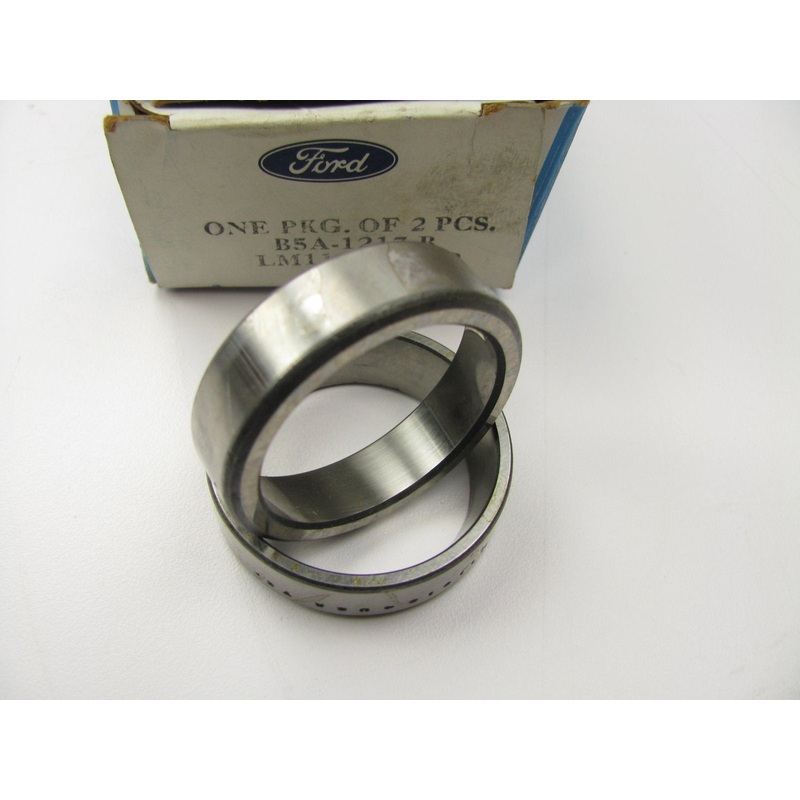 (2) NEW - OEM Ford B5A-1217-B Wheel Bearing Race Cup - Front Outer - PAIR