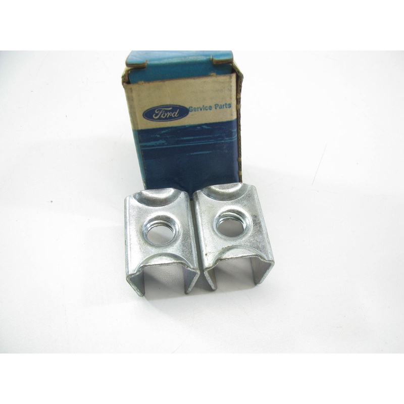 (2) NEW - OEM Ford D3FZ-1462-A Spare Wheel Mounting Bolt Nut 1973-1974 Pinto