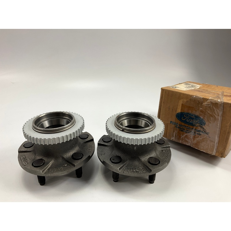 (2) NEW - OEM Ford E8OY-2C271-A REAR ABS Wheel Hub 1988-1989 Lincoln Continental