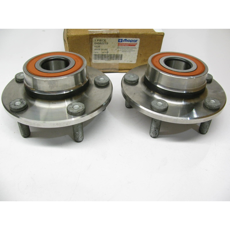 (2) NEW - OEM MOPAR 4582219 Wheel Bearing And Hub Assembly, Rear