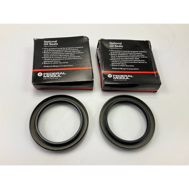 (2) National 4899 Front Inner Wheel Seals