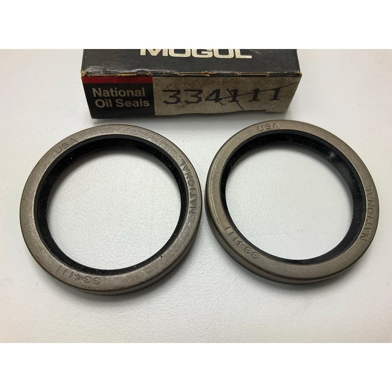(2) National 334111 Wheel Seals - Rear Inner