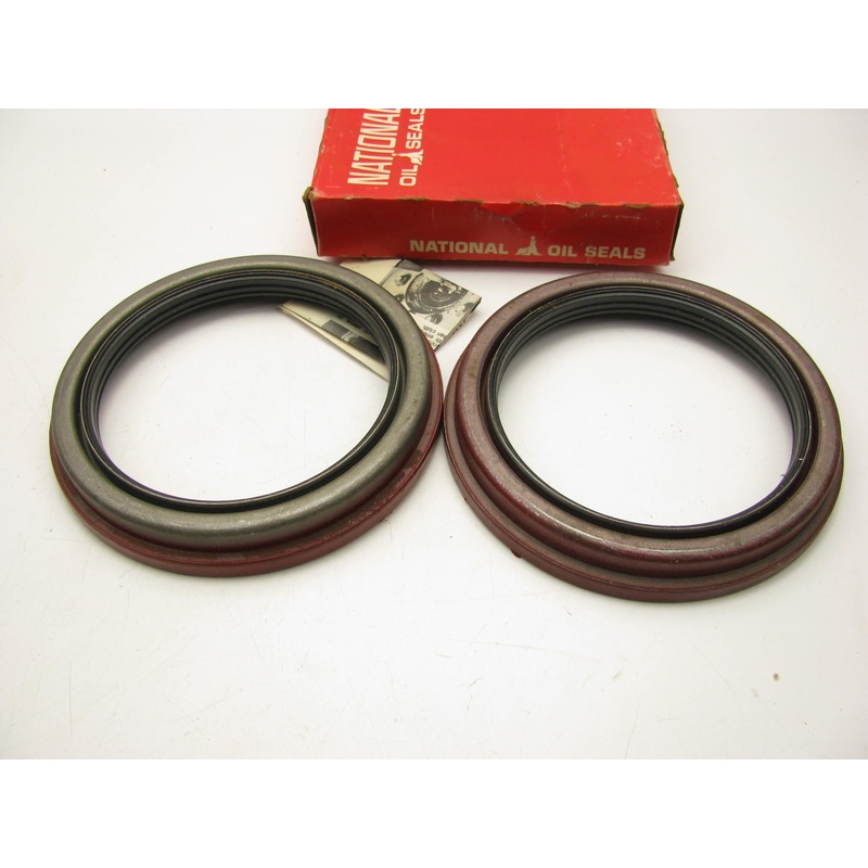 (2) National 370004A Rear Wheel Oil Seal - 6.507'' OD X 4.812'' ID X 1.000'' WIDE