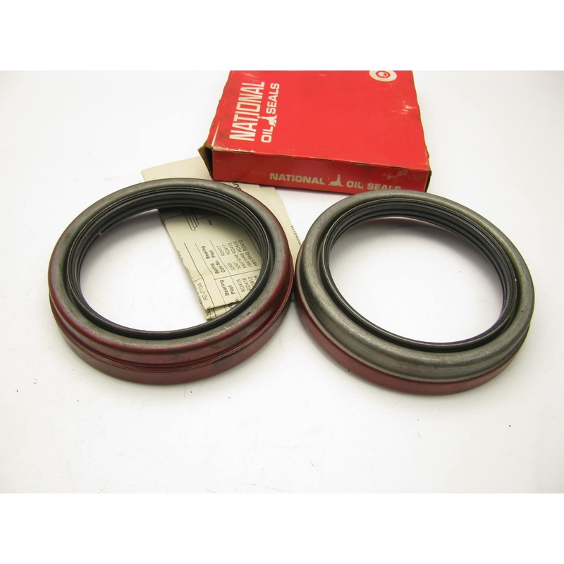 (2) National 370015A Front Wheel Seal - 5.381'' OD X 4.000'' ID X 1.000''