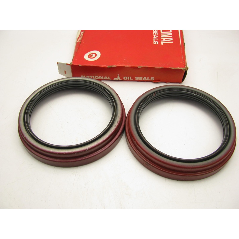 (2) National 370027A Rear Wheel Seal - 6.316'' OD X 4.812'' ID X 1.062'' Wide