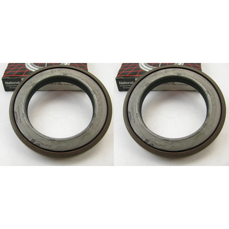 (2) National 370212A Front Inner Wheel Seals For 1997-2004 Isuzu FTR, FVR Truck