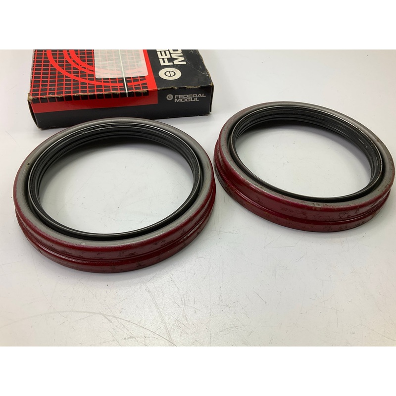 (2) National 370216A Wheel Seal - 6.006'' OD X 4.625'' ID X 1.000'' Wide