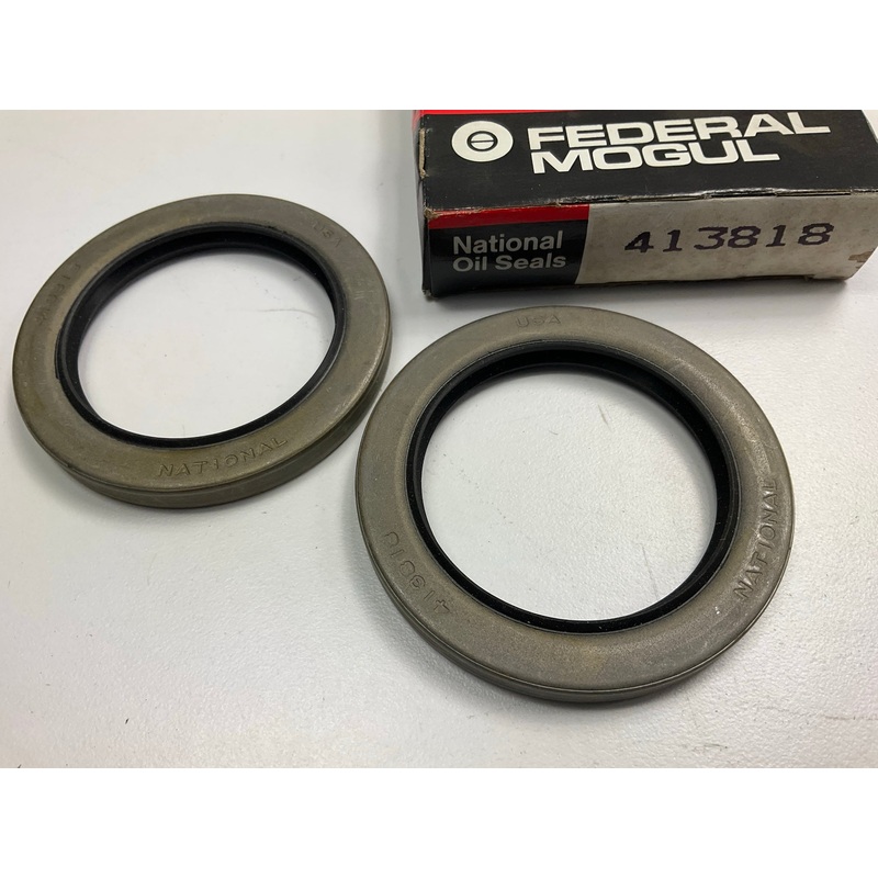 (2) National 413818 Wheel Seals
