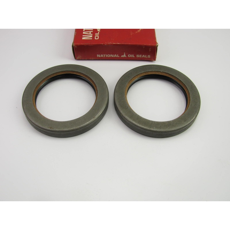 (2) National 415137 Rear Wheel Seal for 1988-1991 Ford F Super Duty