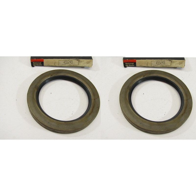 (2) National 455249 Rear Inner Wheel Seals For 1957-1959 Dodge P400/450 Series