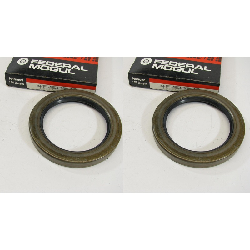 (2) National 455858 Rear Inner Wheel Seals for 1975-76 Ford F-500 1975-77 P-500