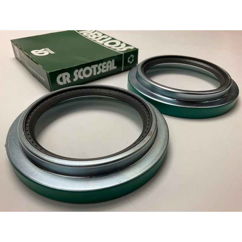 (2) Chicago Rawhide 47699 Rear Wheel Seals - 7.006'' OD X 4.466'' ID X 1.125''
