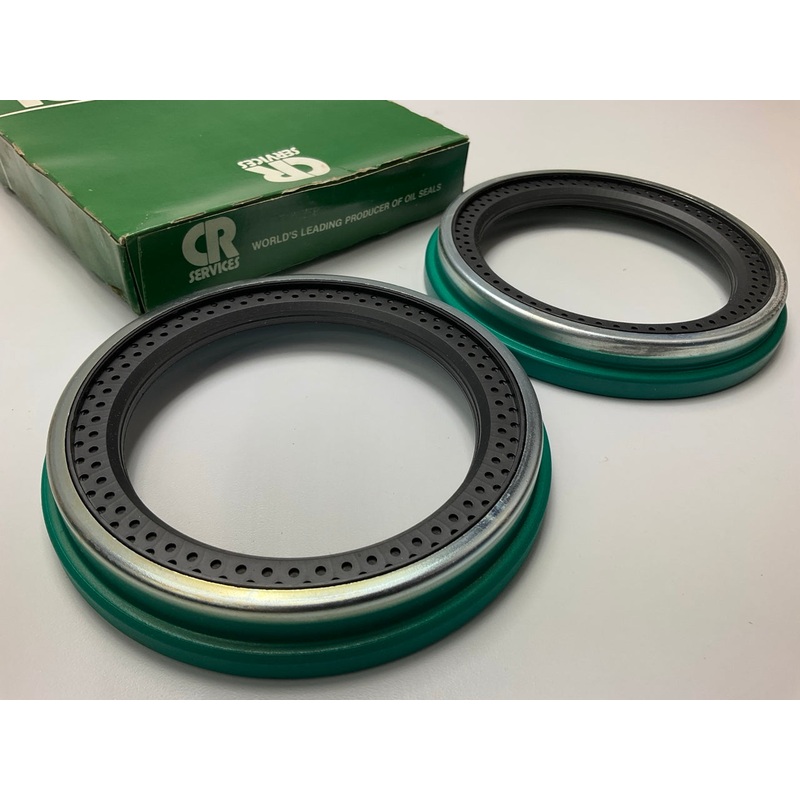 (2) Chicago Rawhide CR 43860 Rear Wheel Seals - 6.259'' OD X 4.375'' ID - N43860