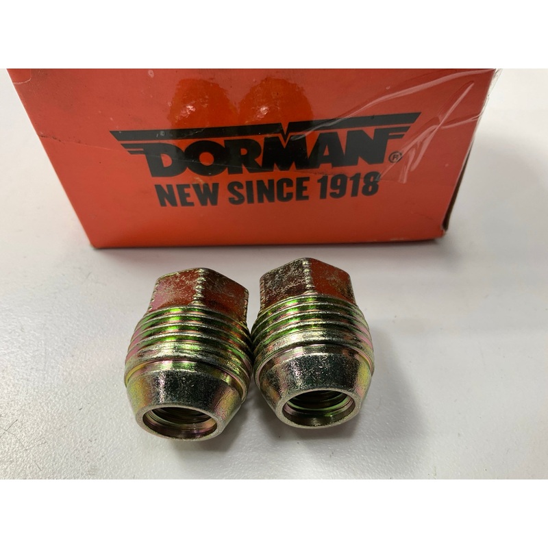(2) Dorman 611-109 Wheel Lug Nuts M12-1.50 External Thread - 19mm Hex 27.5mm