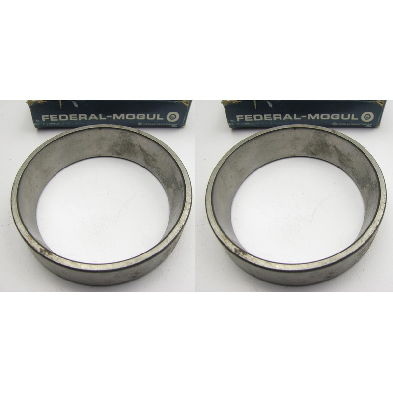 (2) Federal Mogul 25522 Wheel Bearing Races - 3.27'' OD X 0.7525 Long, RWD