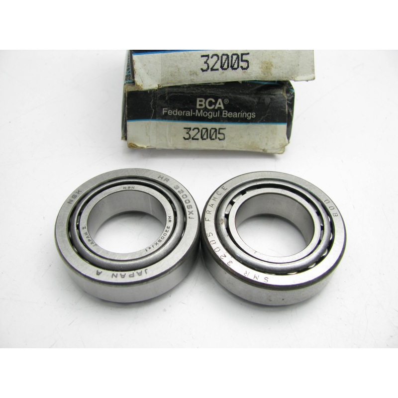(2) Federal Mogul 32005 Wheel Bearing - Rear