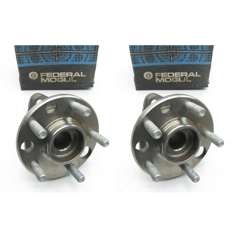 (2) Federal Mogul 513004 Front Wheel Bearing & Hub Assembly