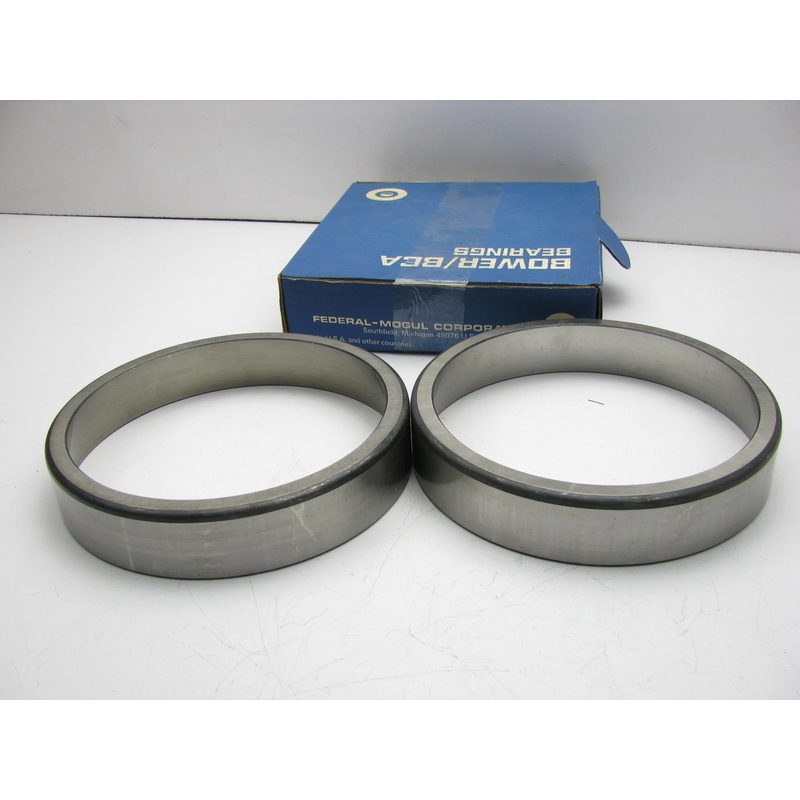 (2) Federal Mogul 67322 Wheel Bearing Race Cup - 7.75'' OD X 1.50'' Wide X .125'' R