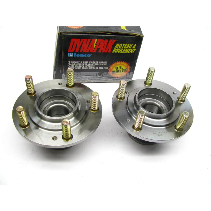 (2) Fenco 512010 Rear Wheel Hub Bearings