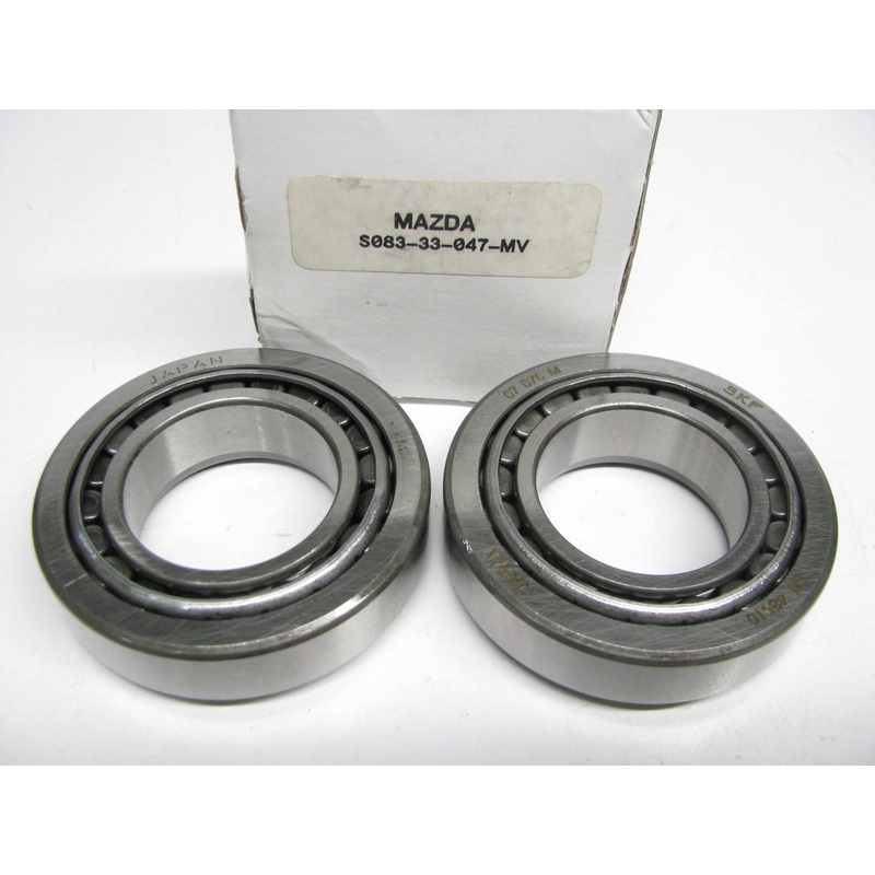 (2) Mazda S083-33-047-MV Front Inner Wheel Bearings 1987-1993 Mazda B2300, B2600