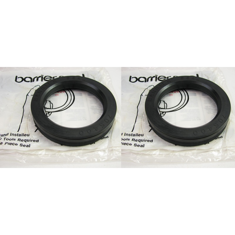 (2) Midland 705400 Wheel Hub Oil Seals Front Inner PAIR - 380001A