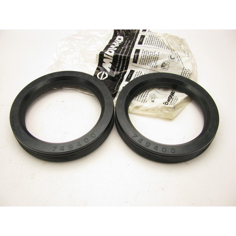 (2) Midland 749400 Wheel Oil Seals - 5.756'' OD X 4.375'' ID X 1.016'' Wide