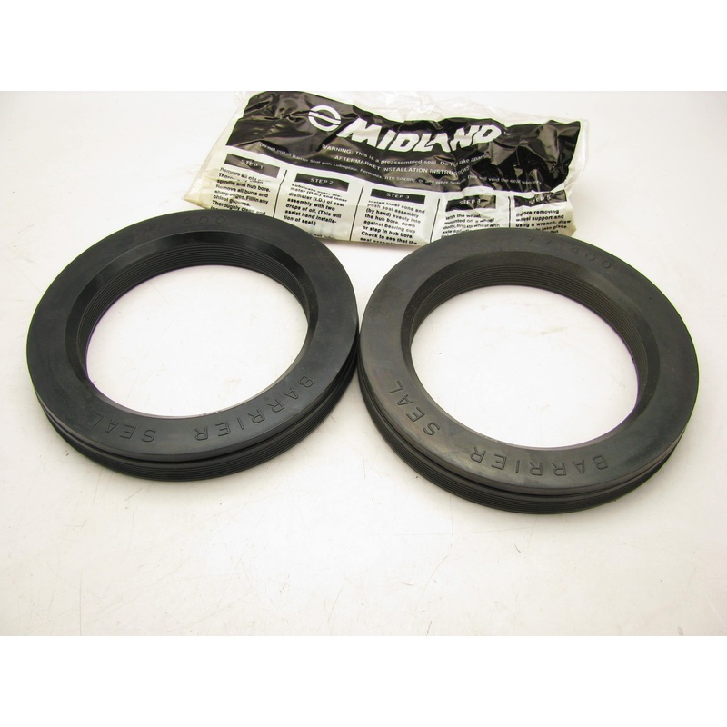 (2) Midland 771400 Rear Wheel Seals - 6.256'' OD X 4.375'' ID X 0.922'' - 370019A