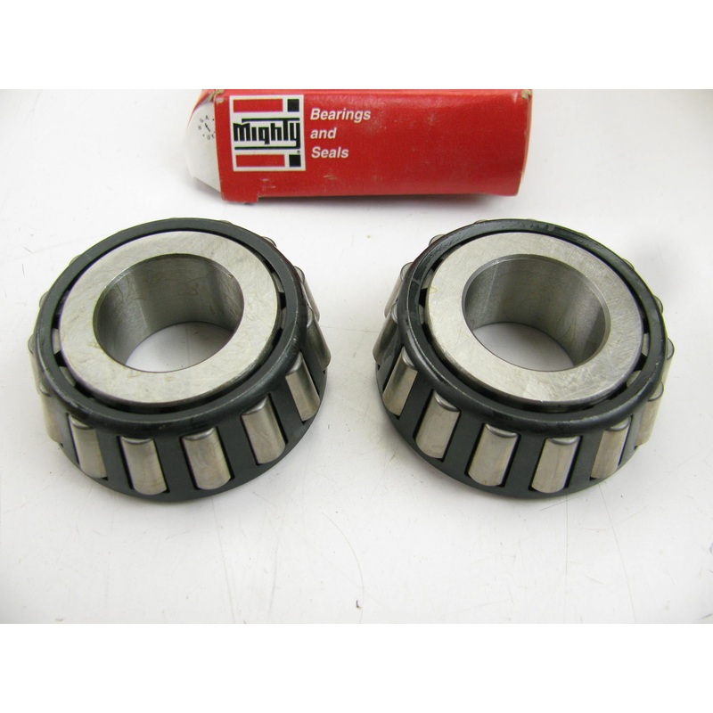 (2) Mighty 15101 Front Outer Wheel Bearings - PM15101 BR15101