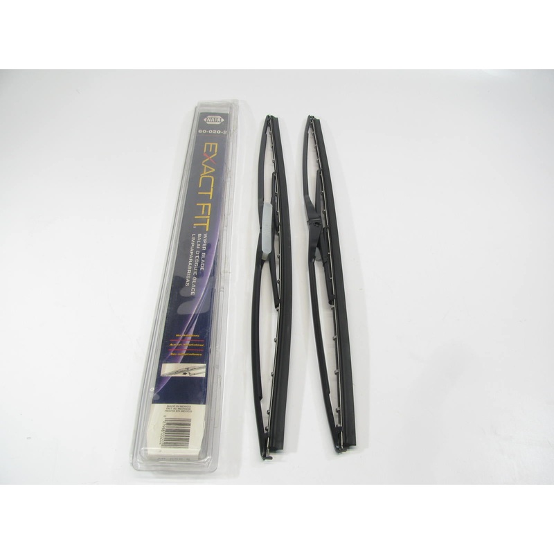 (2) Napa 60-020-2 Front Exact Fit Windshield Wiper Blade - 20'' (Made By Trico)