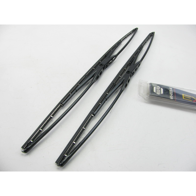 (2) Napa 60-022-4 Front Exact Fit Windshield Wiper Blade - 22''