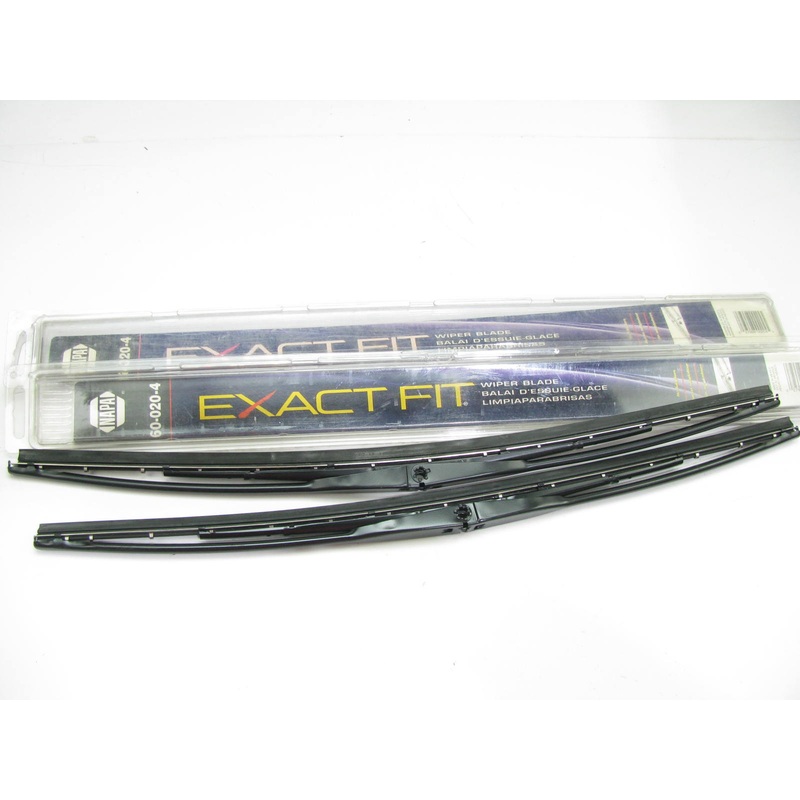 (2) NAPA 60-024-4 Front Exact-Fit Windshield Wiper Blades - 24'' - PAIR
