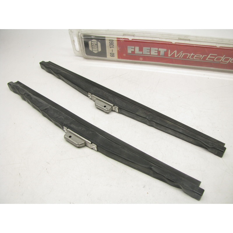 (2) Napa 60-1360 Front / Rear Heavy Duty Windshield Wiper Blade - 14'' Fleet Edge