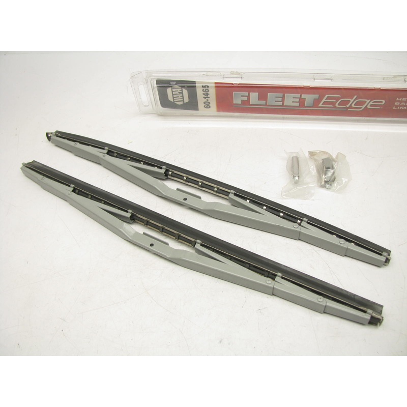 (2) Napa 60-1465 Front Fleet Edge Windshield Wiper Blade - 14''