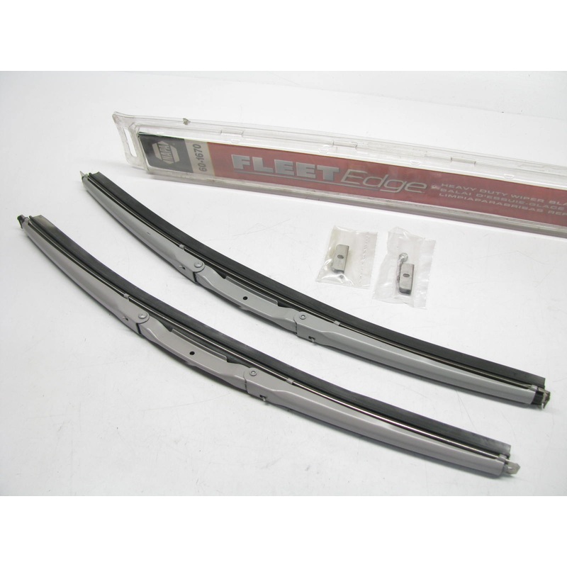 (2) Napa 60-1670 Front Fleet Edge Windshield Wiper Blade - 16''
