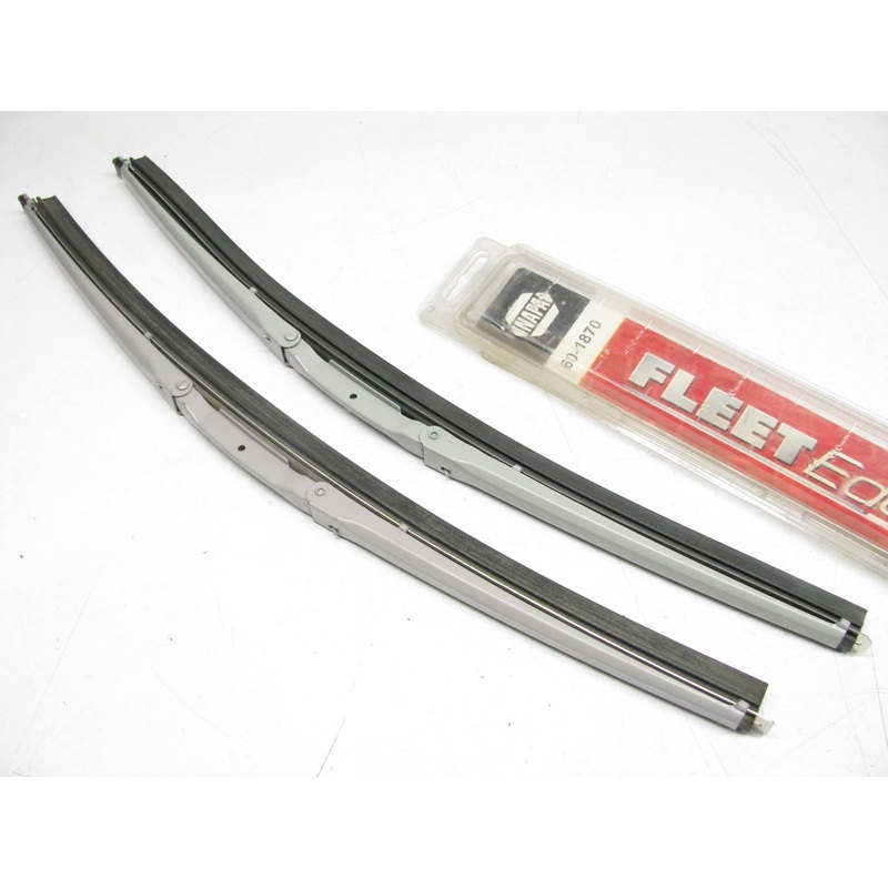 (2) Napa 60-1870 Front Fleet Edge Windshield Wiper Blade - 18''